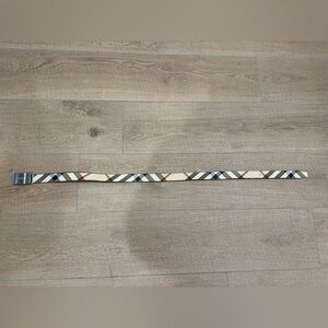 Authentic Men’s Burberry Reversible Nova Check Belt